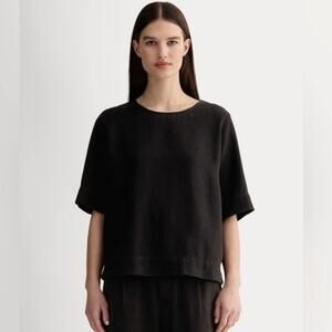 Everlane The Relaxed‎ Tee in Buttersoft Size XS and Small Black